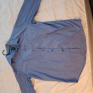 Claiborne blue dress shirt